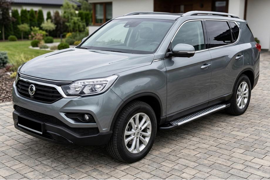 SsangYong Rexton II 2017– Sānu sliekšņi Line (2 gab., alumīnijs) Image