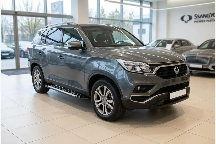 SsangYong Rexton II 2017– Sānu sliekšņi Sunrise (2 gab., alumīnijs) Image