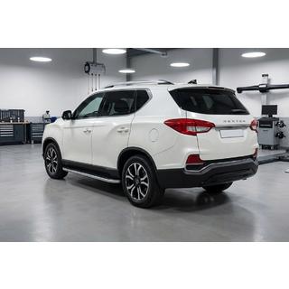 Sānu sliekšņi Tayga Grey (2 gab., alumīnijs) foto 1