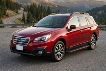 Subaru Outback 2014–2019 Sānu pakāpieni Maya Red (2 gab., alumīnijs) foto 1