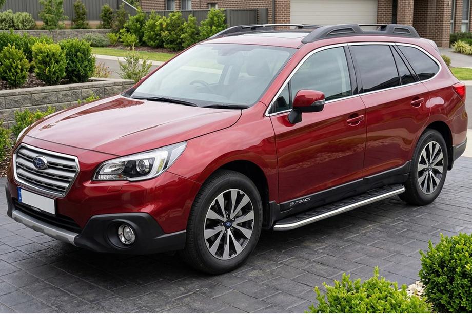 Subaru Outback 2014–2019 Sānu kāpšļi Maydos V1 (2 gab., alumīnijs) Image