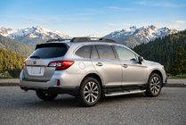Subaru Outback 2014–2019 Mevsim Grey sānu pakāpieni (2 gab., alumīnijs) foto 1