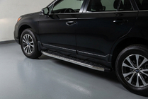Subaru Outback 2014–2019 Sānu pakāpieni BlackLine (2 gab., alumīnijs) foto 1