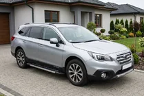 Subaru Outback 2014–2019 Sānu pakāpieni RedLine (2 gab., alumīnijs) foto 1