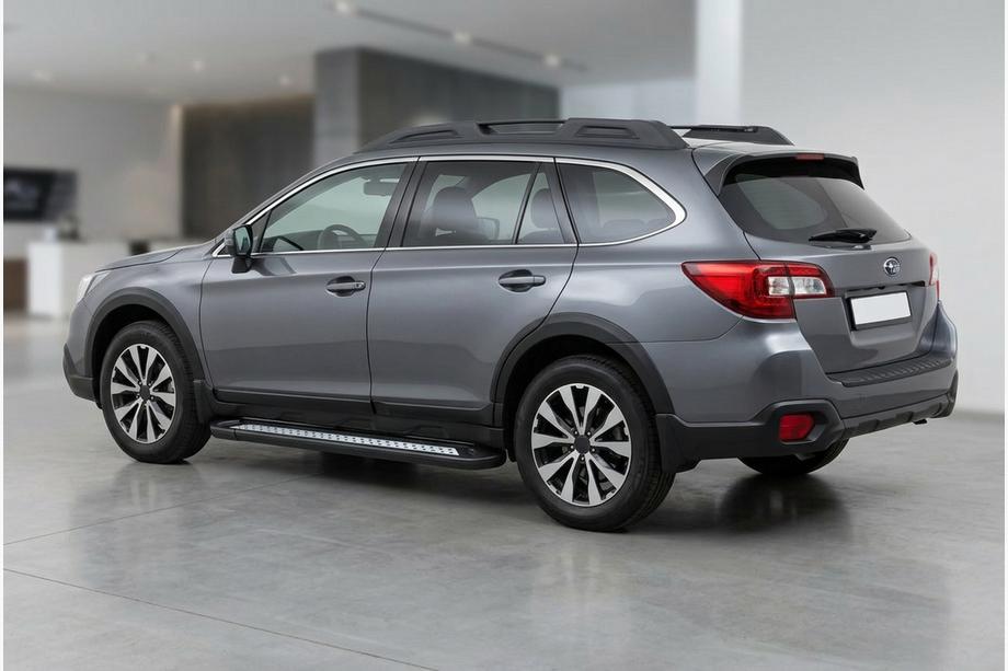 Subaru Outback 2014–2019 Sānu pakāpieni Vision New Black (2 gab., alumīnijs) Image