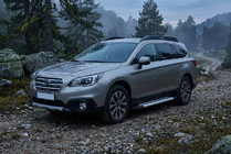 Subaru Outback 2014–2019 Sānu pakāpieni Vision New Grey (2 gab., alumīnijs) foto 1