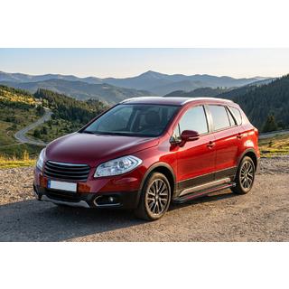 Sānu pakāpieni Maya Red (2 gab., alumīnijs) Suzuki SX4 S-Cross 2013–2016 foto 1