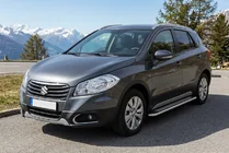Suzuki SX4 S-Cross 2013–2016 Sānu sliekšņi Maydos V2 (2 gab., alumīnijs / nerūsējošais tērauds) foto 1