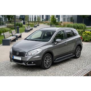 Sānu kāpšļi Tayga Black (2 gab., alumīnijs) Suzuki SX4 S-Cross 2013–2016 foto 1