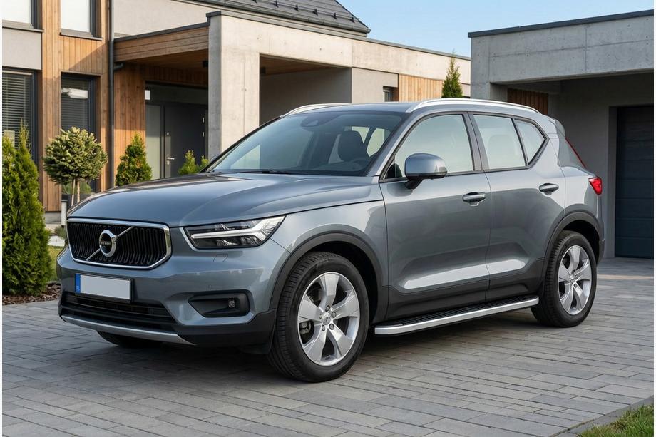 Volvo XC40 2018– Sānu sliekšņi Tayga Grey (2 gab., alumīnijs) Image