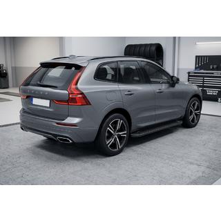 Sānu sliekšņi Allmond Black (2 gab., alumīnijs) foto 1