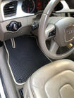 Audi A4 B8 2007–2015 EVA auto paklājiņi (melni) foto 2