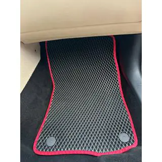 EVA auto paklājiņi (melni) foto 2