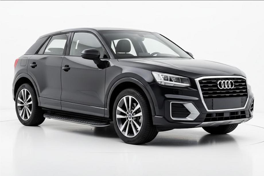 Audi Q2 2016– Sānu sliekšņi Bosphore Black (2 gab., alumīnijs) Image
