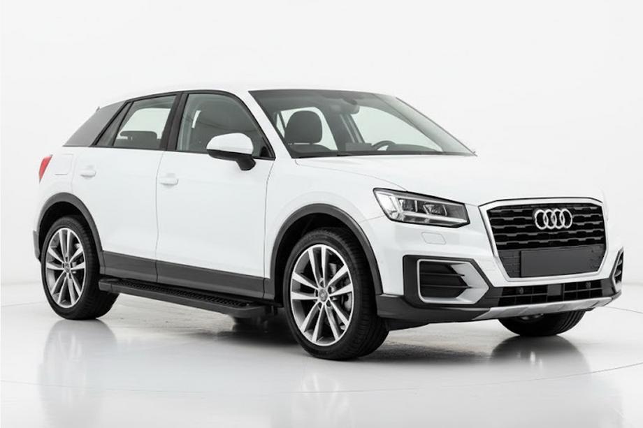 Audi Q2 2016– Sānu sliekšņi Allmond Black (2 gab., alumīnijs) Image