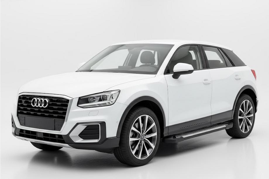 Audi Q2 2016– Sānu sliekšņi Line (2 gab., alumīnijs) Image