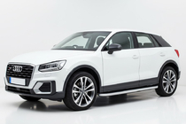 Audi Q2 2016– Sānu sliekšņi Tayga Grey (2 gab., alumīnijs) foto 1