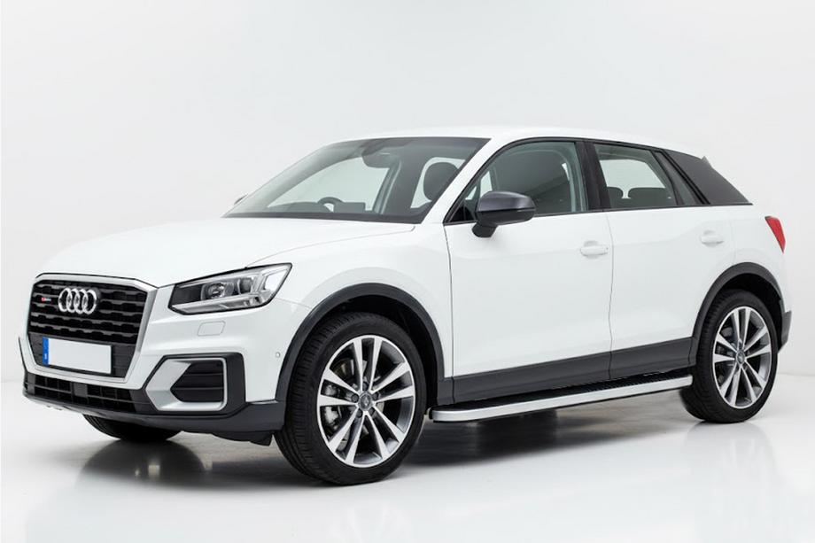 Audi Q2 2016– Sānu sliekšņi Tayga Grey (2 gab., alumīnijs) Image
