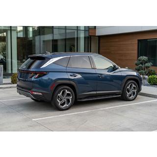 Sānu sliekšņi Bosphore Black (2 gab., alumīnijs) Hyundai Tucson NX4 2021– foto 1