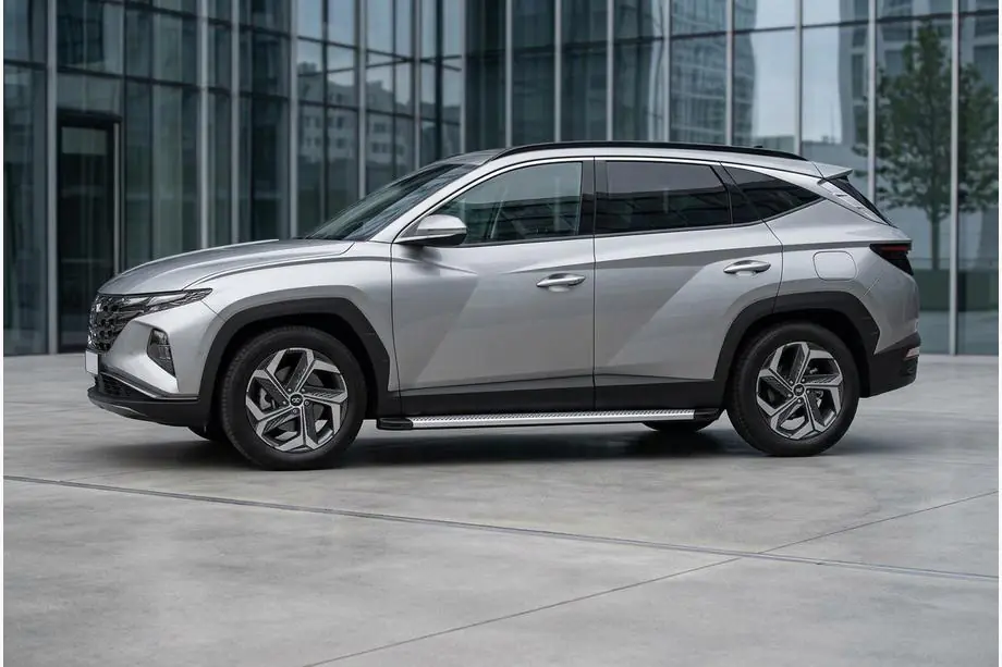 Hyundai Tucson NX4 2021– Sānu pakāpieni Maya V2 (2 gab., alumīnijs) Foto 1
