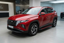 Hyundai Tucson NX4 2021– Sānu pakāpieni Maya Red (2 gab., alumīnijs) foto 1