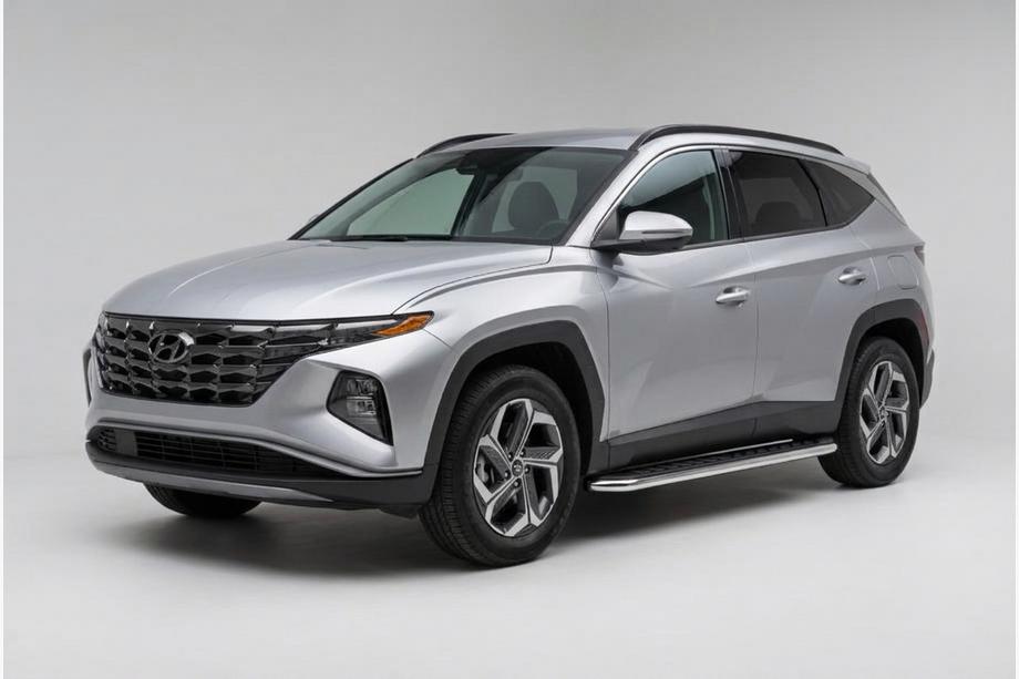 Hyundai Tucson NX4 2021– Sānu kāpšļi Maydos V1 (2 gab., alumīnijs) Image