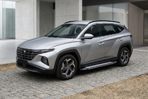 Hyundai Tucson NX4 2021– Sānu pakāpieni Rainbow (2 gab., alumīnijs) foto 1