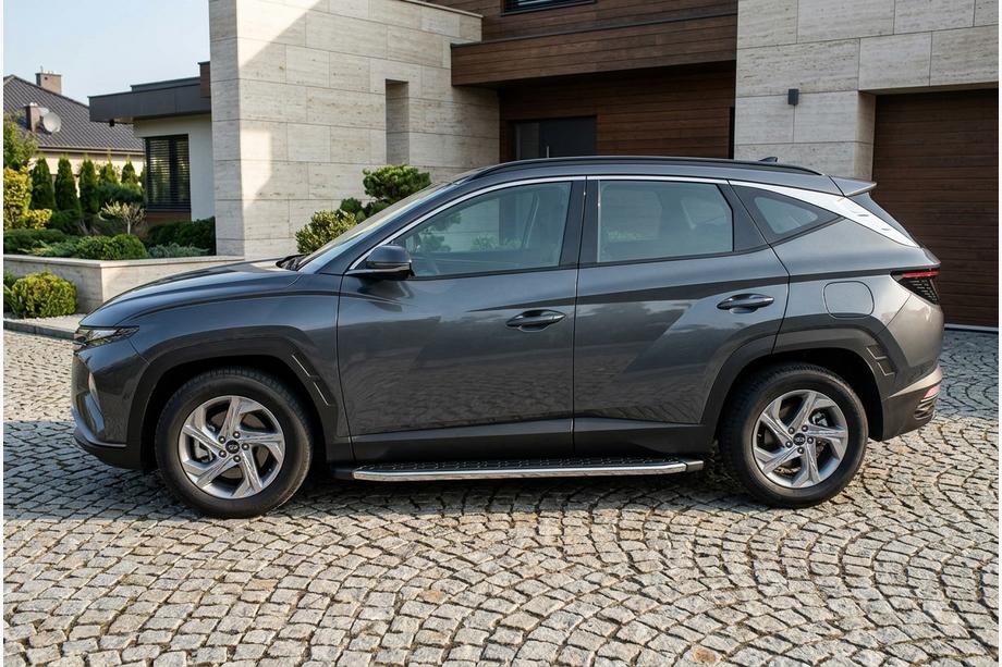 Hyundai Tucson NX4 2021– Sānu pakāpieni BlackLine (2 gab., alumīnijs) Image