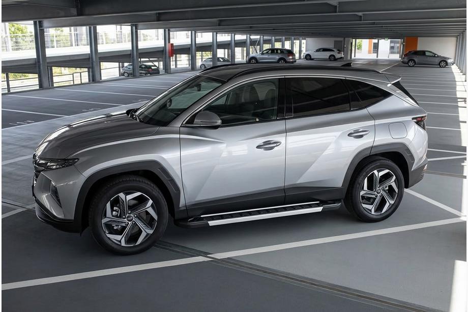 Hyundai Tucson NX4 2021– Sānu pakāpieni RedLine (2 gab., alumīnijs) Foto 1