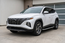 Hyundai Tucson NX4 2021– Sānu sliekšņi Tayga Grey (2 gab., alumīnijs) foto 1