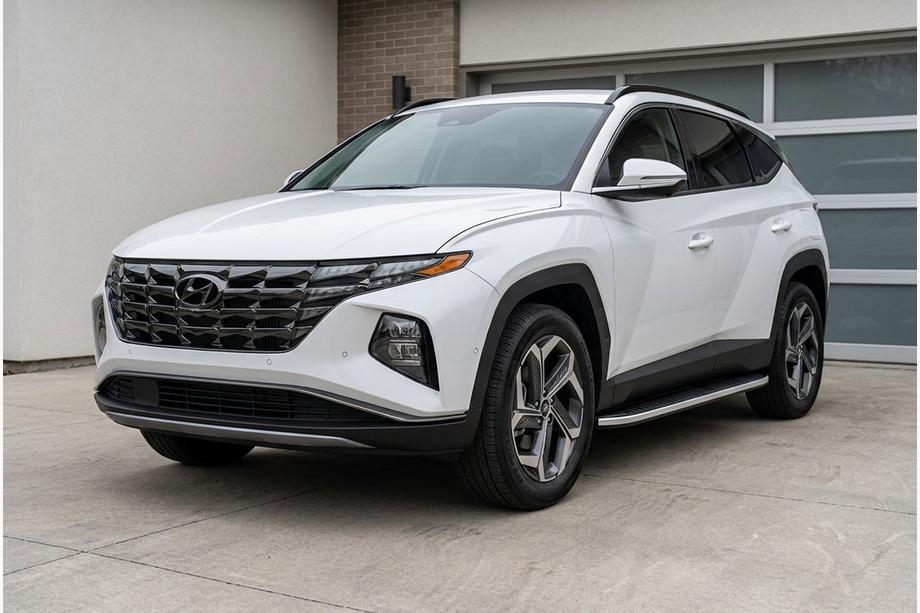 Hyundai Tucson NX4 2021– Sānu sliekšņi Tayga Grey (2 gab., alumīnijs) Image