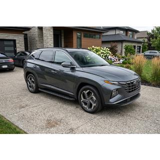 Sānu kāpšļi Tayga Black (2 gab., alumīnijs) Hyundai Tucson NX4 2021– foto 1