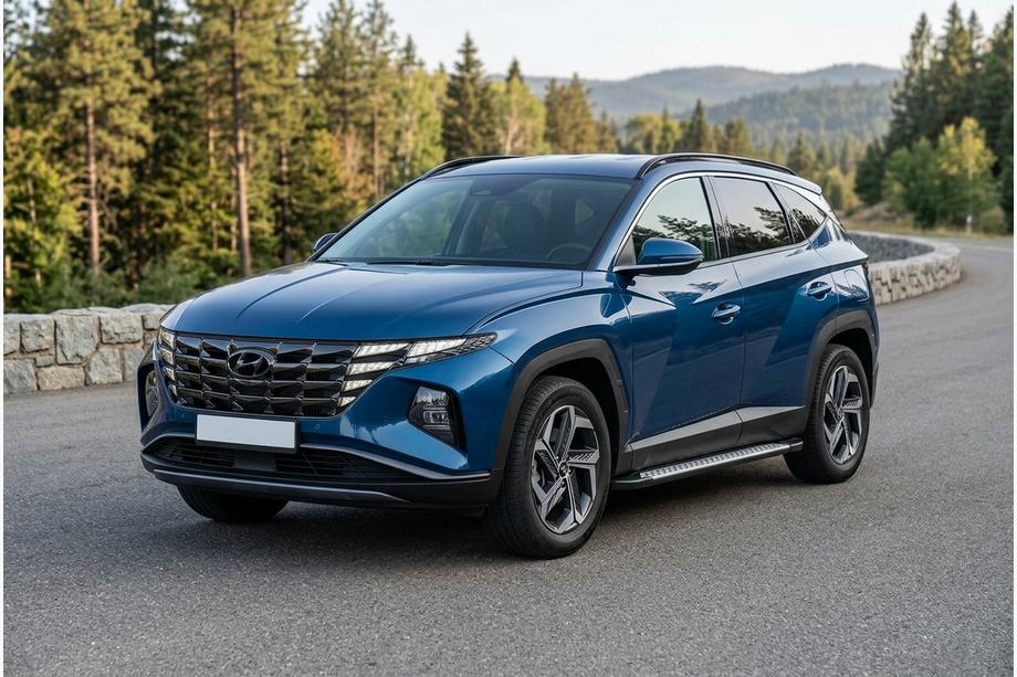 Hyundai Tucson NX4 2021– Sānu pakāpieni Vision New Black (2 gab., alumīnijs) Image