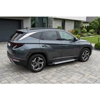 Sānu pakāpieni Vision New Grey (2 gab., alumīnijs) Hyundai Tucson NX4 2021– foto 1