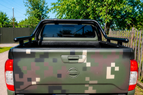 Mazda BT-50 2007–2012 Virsbūves loks (melns) 60 mm foto 5