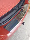 Dodge Journey 2008–2020 Aizmugurējā bufera uzlika Carmos (nerūsējošais tērauds) foto 1