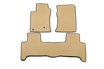 Toyota Land Cruiser Prado 120 2002–2009 EVA salona paklāji (2 rindas, bēši) foto 3