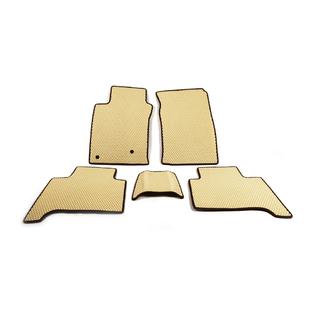 EVA salona paklāji (2 rindas, bēši) Toyota Land Cruiser Prado 120 2002–2009 foto 1