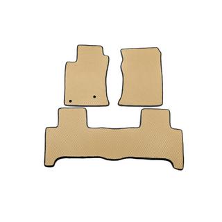 EVA salona paklāji (2 rindas, bēši) Toyota Land Cruiser Prado 120 2002–2009 foto 3