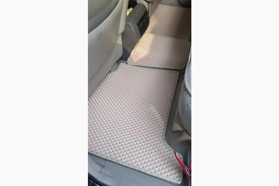 Lexus GX470 2002–2009 EVA salona paklāji (2 rindas, bēši) Foto 3