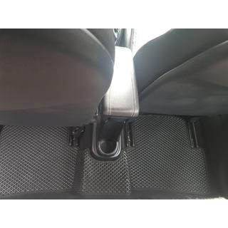 EVA auto paklājiņi (melni) foto 4
