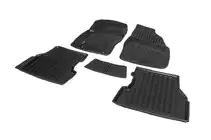 Ford Focus II 2005–2008 Stingray 3D salona paklājiņi (5 gab., poliuretāns) foto 2