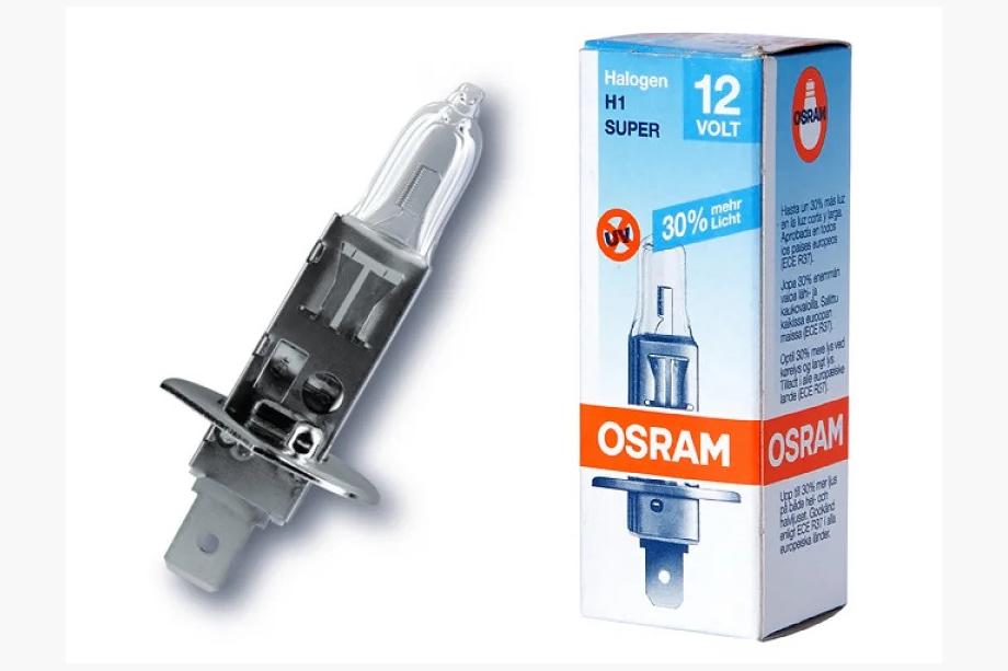 Osram H1 55W 64150SUP Super +30% priekšējā luktura spuldze Image