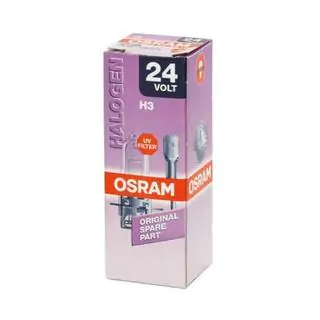Osram H3 priekšējā luktura spuldze 70W 24V 64156 foto 2
