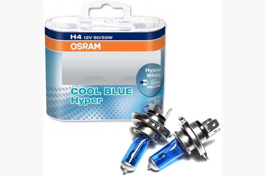 Osram H4 60/55W Cool Blue Hyper 64193CBH priekšējā luktura spuldze Image