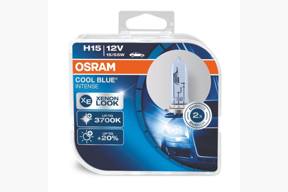 Osram H4 60/55W Cool Blue Intense 64193CBI priekšējā luktura spuldze Foto 2