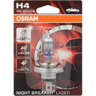 Priekšējo lukturu spuldze Osram H4 60/55W Night Breaker Laser +130% 64193NBL130 (1 gab.) foto 2