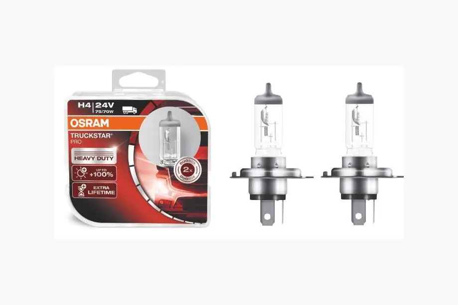 Osram H4 TruckStar 24V 75/70W galvenā luktura spuldze 64196TS Image