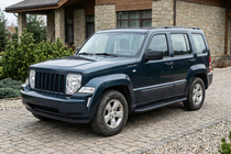 Jeep Cherokee/Liberty 2007–2013 Sānu sliekšņi Bosphore Black (2 gab., alumīnijs) foto 1