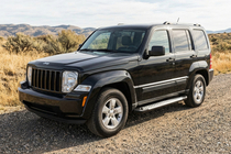 Jeep Cherokee/Liberty 2007–2013 Sānu pakāpieni Allmond Grey (2 gab., alumīnijs) foto 1